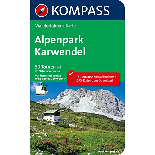 Beispielbild fr Alpenpark Karwendel: Wanderfhrer mit Tourenkarte im Mastab 1:50.000 zum Mitnehmen und Hhenprofilen zum Verkauf von medimops