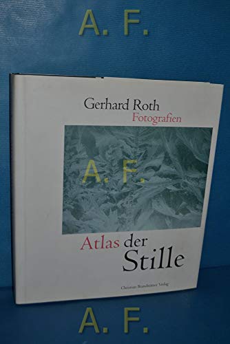 Atlas der Stille (9783850330268) by Roth, Gerhard