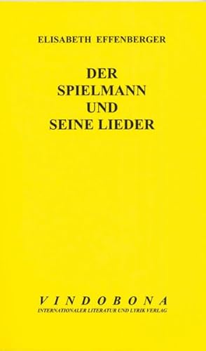 Beispielbild fr Der Spielmann und seine Lieder zum Verkauf von Harle-Buch, Kallbach