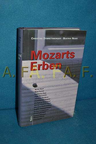 Beispielbild fr Mozarts Erben zum Verkauf von Goodbooks-Wien