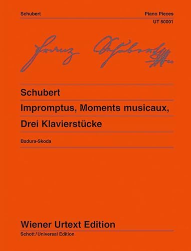 Impromptus, Moments musicaux, 3 KlavierstÃ¼cke (9783850550017) by [???]