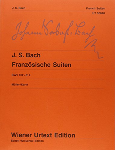 Imagen de archivo de Franzoesische Suiten Bwv 812-817 a la venta por Revaluation Books