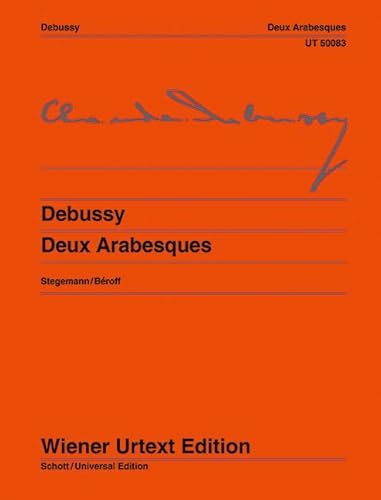 Beispielbild fr Deux Arabesques for Piano: Edited from the autograph and first editions. piano. zum Verkauf von WeBuyBooks