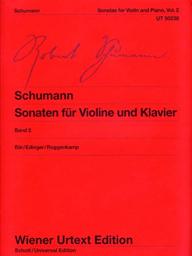 Stock image for Schumann: Violin Sonatas - Volume 2 (Vol. 2) for sale by GF Books, Inc.