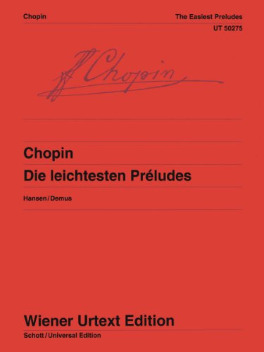 Die Leichtesten Preludes (for Piano) (9783850557030) by Frederic Chopin
