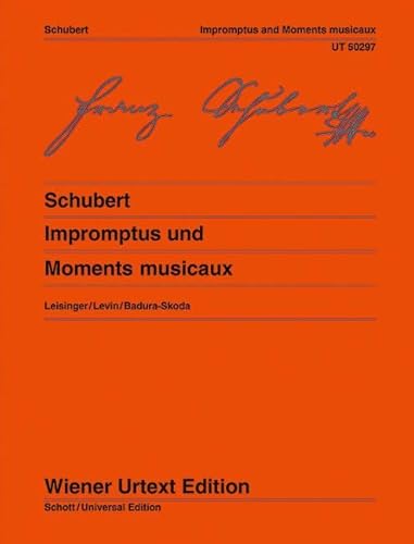 Beispielbild fr Impromptus and Moments Musicaux zum Verkauf von Blackwell's