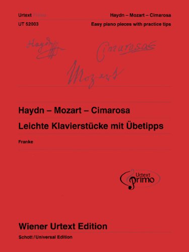 Beispielbild fr Haydn - Mozart - Cimarosa zum Verkauf von Blackwell's