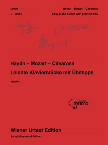Stock image for Haydn - Mozart - Cimarosa for sale by Blackwell's