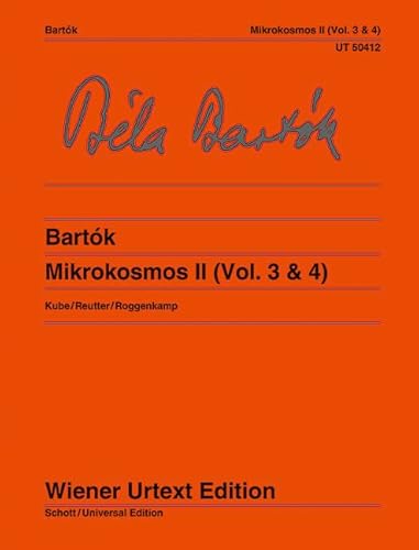 Stock image for Mikrokosmos: Band 2 (Vol 3 & 4) for sale by Revaluation Books