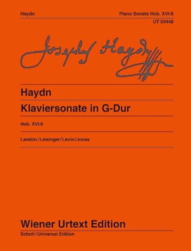 Beispielbild fr Haydn, J: Klaviersonate zum Verkauf von Blackwell's