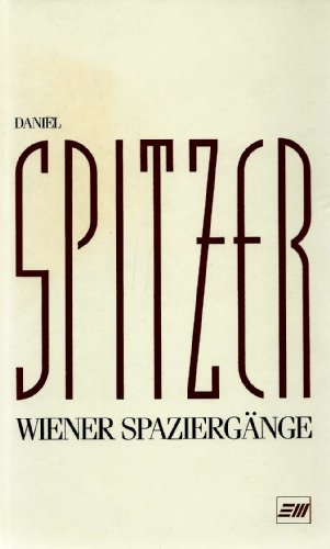 Beispielbild fr Wiener Spaziergnge - Band 1. zum Verkauf von Buchhandlung Gerhard Hcher