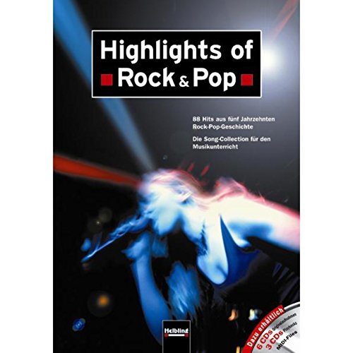 Beispielbild fr Highlights of Rock & Pop - Liederbuch zum Verkauf von medimops