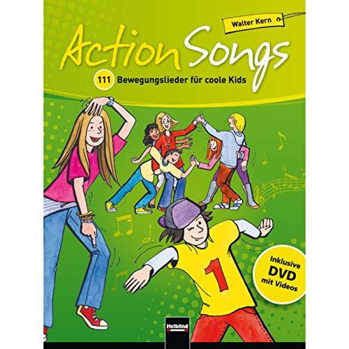 Beispielbild fr Action Songs, M. Dvd: 111 Bewegungslieder Fr Coole Kids. Inklusive Dvd Mit Videos zum Verkauf von Revaluation Books