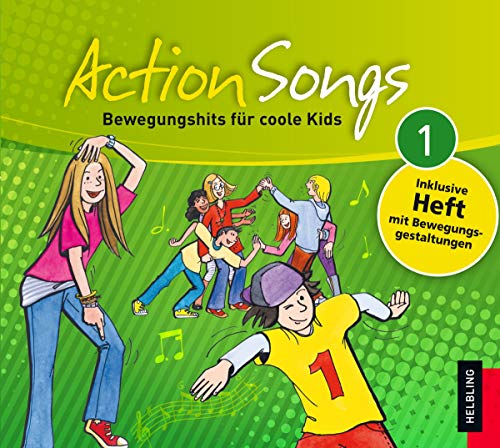 Imagen de archivo de Action Songs 1, Audio-Cd: Bewegungslieder Fr Coole Kids. Inklusive Heft Mit Bewegungsgestaltungen. Enhanced Content a la venta por Revaluation Books