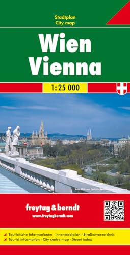 9783850841023: Vienna - City Map