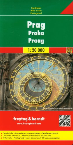 Stock image for Prague 1:20, 000 (Maps & Atlases): Citymap 1:20 000: Stadskaart 1:20 000 for sale by WorldofBooks