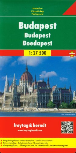 Stock image for Budapest: Stadskaart 1:27 500 for sale by Goldstone Books