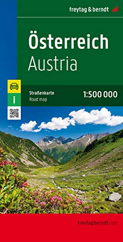 Freytag Berndt Autokarten, Österreich - Maßstab 1:500 000 - Freytag-Berndt und Artaria KG