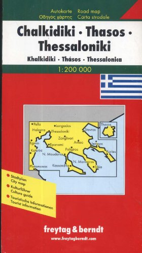 Chalkidiki and Thessaloniki (English and German Edition) (9783850842853) by Freytag & Berndt