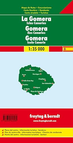 Stock image for Gomera (Road Map): Kanarische Inseln. Auto- und Wanderkarte for sale by WorldofBooks