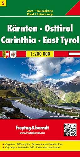 Beispielbild fr Austria 2000: Karnten, Ostirol 5 (Maps & Atlases): Toeristische wegenkaart 1:200 000 zum Verkauf von WorldofBooks