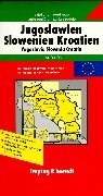 Slowenien - Kroatien - Jugoslawien - Bosnien. Europaserie 1:600000