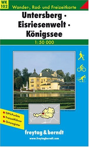 Imagen de archivo de WK 102 Untersberg, Eisriesenwelt, Knigssee: Untersberg, Eisriesenwelt, Konigssee a la venta por medimops