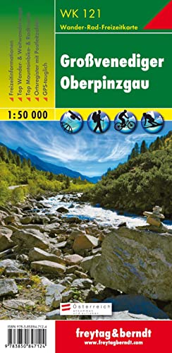 Beispielbild fr Hiking Maps of the Austrian Alps: Grossvenediger, Oberpinzgau (Walking Maps): Wandel- en fietskaart 1:50 000 zum Verkauf von WorldofBooks