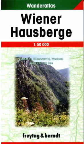 Stock image for Freytag Berndt, Wanderatlas Wiener Hausberge, Weichkartoneinband - Mastab 1:50 000 for sale by medimops