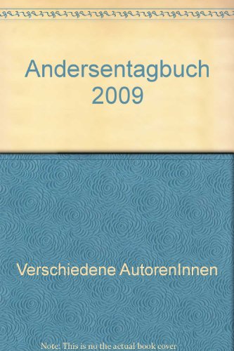Beispielbild für Andersentagbuch 2009 zum Verkauf von medimops