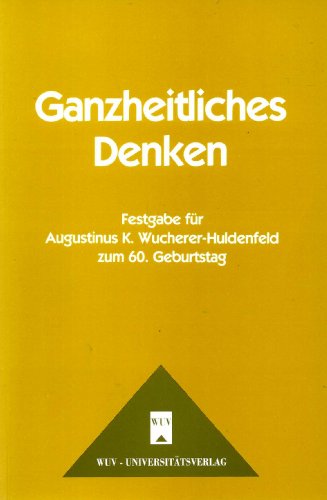 Stock image for Ganzheitliches Denken for sale by medimops
