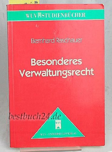 Beispielbild fr Besonderes Verwaltungsrecht. zum Verkauf von NEPO UG