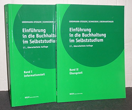 Beispielbild fr Einfhrung in die Buchhaltung im Selbststudium. 2 Bnde. Informationsteil + bungsteil: 2 Bde. zum Verkauf von medimops