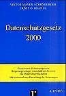 Datenschutzgesetz 2000. - Gesetzestext, Erläuterungen zur Regierungsvorlage, Ausschußbericht sowie EG-Datenschutz-Richtlinie - mit kommentierter Darstellung der Neuerungen. bearb. von Viktor Mayer-Schönberger ; Ernst O. Brandl. - Mayer-Schönberger, Viktor (Bearb.) und Ernst O. Brandl;