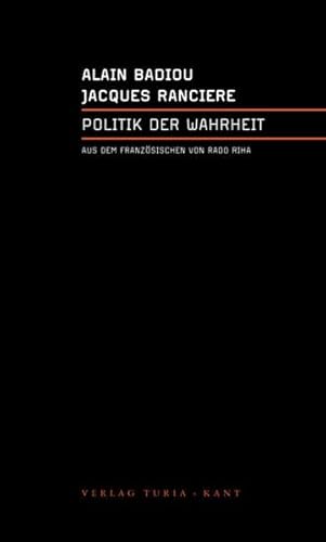 9783851324891: Politik der Wahrheit