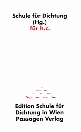 Für H. C. Zum 75. Geburtstag H. C. Artmanns. Deutsch Erstausgabe.