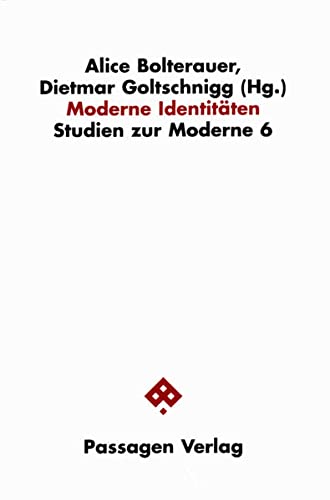 9783851653496: Moderne Identitten