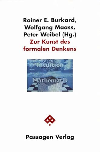 9783851653588: Zur Kunst des formalen Denkens: Mathematik, Information und moderne Kunst