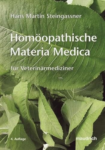 9783851758511: Homopathische Materia Medica fr Veterinrmediziner