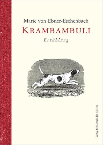 Imagen de archivo de Krambambuli. Erzhlung. a la venta por Steamhead Records & Books