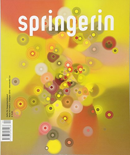 Beispielbild fr springerin. Hefte fr Gegenwartskunst / Intermedia 2.0 zum Verkauf von Buchpark