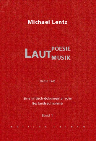 9783852661001: Lautpoesie/-musik nach 1945, 2 Bde
