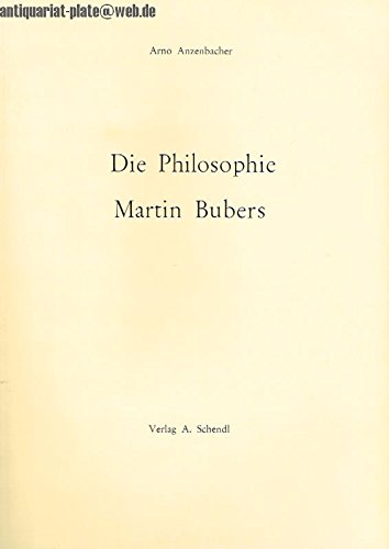 Imagen de archivo de Die Philosophie Martin Bubers. a la venta por Buchhandlung Gerhard Hcher