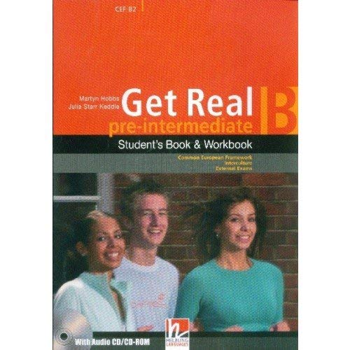 Get Real Pre-intermediate B Student's & Workbook (9783852721248) by Martyn Hobbs