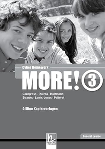 9783852725932: MORE! 3 Cyber Homework General course
