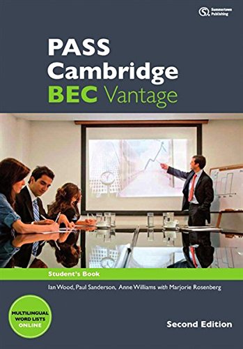 Stock image for PASS Cambridge BEC, Vantage. 2nd Ed.: Student's Book m. 2 Audio-CDs. Von Summertown Publishing for sale by medimops