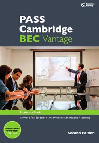 Stock image for PASS Cambridge BEC, Vantage. 2nd Ed.: Student's Book m. 2 Audio-CDs. Von Summertown Publishing for sale by medimops