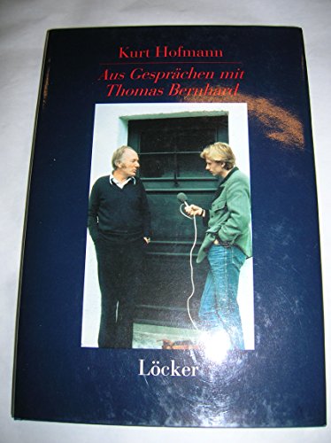 Beispielbild fr Aus Gesprchen mit Thomas Bernhard. zum Verkauf von Antiquariat Matthias Drummer