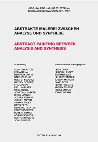 Beispielbild fr Abstrakte Malerei aus Amerika und Europa. Brice Marden . ; [erscheint als Folge der Ausstellung "Abstrakte Malerei am Beispiel von Drei Europischen und Drei Amerikanischen Knstlern, Federle, Knoebel, Richter, Mangold, Marden, Ryman" in der Galerie Nchst St. Stephan, Wien, vom 31. Oktober bis 23. Dezember 1986]. zum Verkauf von Antiquariat & Verlag Jenior