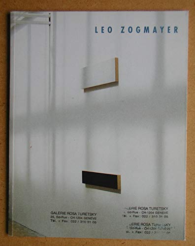 9783854151937: Leo Zogmayer (German Edition)